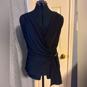 White House Black Market Draped Tank Top